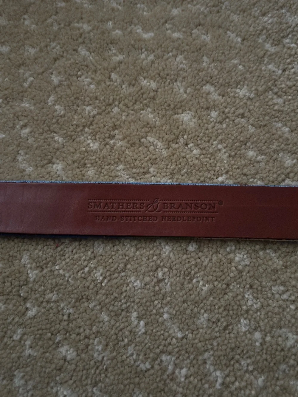 Smathers & Branson NEW TAGS Chagrin Falls Cleveland Ohio Needlepoint Belt 34